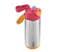 b.box Insulated Sport Spout Drink & Water Bottle | Tilt and Sip |Keeps Drinks Cold up to 15hrs, Warm up to 8hrs | 500ml/16.9