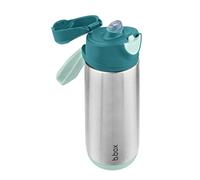 b.box Insulated Sport Spout Drink & Water Bottle | Tilt and Sip |Keeps Drinks Cold up to 15hrs, Warm up to 8hrs | 500ml/16.9