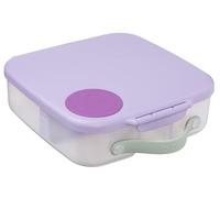 b.box Lunchbox | Large Bento Box with 4 Compartments (2 Leakproof), Removable Divider, Gel Cold Pack | Ideal for School | from 3+ | 2L Capacity
