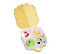 b.box Mini Lunch Box | 3 Compartment Bento Box (2 Leak-Proof) | Lunch Box for Toddler Snacks | Suitable for Storing Whole Fruits | BPA Free