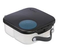 b.box Mini Lunchbox | Bento Box with 3 Compartments (2 Leakproof) | Ideal for Toddlers, Kids Lunch & Snacks | Fits Whole Piece of Fruit | BPA Free