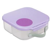 b.box Mini Lunchbox | Bento Box with 3 Compartments (2 Leakproof) | Ideal for Toddlers, Kids Lunch & Snacks | Fits Whole Piece of Fruit | BPA Free