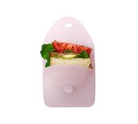 b.Box Silicone Sandwich Pocket | Reusable Silicone Pouch | Fits in Lunchbox | Microwave, Freezer & Dishwasher Safe | Food Meal Prep Storage Container