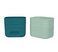 b.box Silicone Snack Cups | Reusable Food Meal Prep Storage Container | Fits in Lunchbox | Oven, Microwave, Freezer & Dishwasher Safe