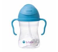 b.box Learning Cup for Every Angle | Flip Top, Heavy Straw, Handle, Leak-Proof | BPA Free & for Dishwasher | from 6 m | 240 ml