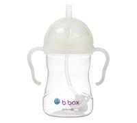 b.box Sippy Cup | Drink from any Angle | Fliptop, Weighted Straw, Leak Proof & Easy Grip | BPA Free, Dishwasher safe | From 6m+ | 240ml/8 oz (Glow)