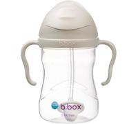 b.box Sippy Cup | Drink from Any Angle | Fliptop, Weighted Straw, Leak Proof & Easy Grip | BPA Free, Dishwasher Safe | from 6m+ | 240ml