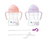 b.box Sippy Cup with Straw, Leak-Proof Baby Cup, Spill-Proof Toddler Cup for 6 Months+, Baby Water or Milk Bottle, First Weaning Cup, BPA-Free, Dishwasher Safe, 240 ml