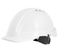 Beeswift Industrial Safety Helmet B-Brand Reduced Peak White BBSHRPW