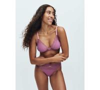 B by Boutique Anna Lace Non Wired Bralette A-E Dark Pink