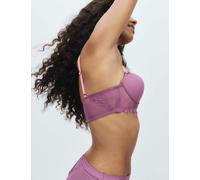 B by Boutique Anna Wired Longline Push-Up Balcony Bra A-E Dark Pink