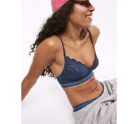 B By Boutique female Cleo Lace Non Wired Plunge Bra A-E - 34D - Midnight Mix, Midnight Mix
