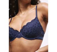 B By Boutique female Cleo Lace Wired Demi Cup Bra (A-E) - 36C - Midnight Mix, Midnight Mix