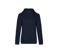 B&C Collection Queen Hoodie for Women, Brushed Fleece, Regular Fit, Premium Hoodie, Environmentally Friendly Hoodie, Women's Hoodie, Durable (XXXL, Heather Grey), navy, XS/S