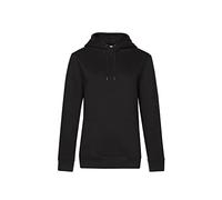 B & C Collection Queen Hoodie for Women, Brushed Fleece, Regular Fit, Premium Hoodie, Environmentally Friendly Hoodie, Women's Hoodie, Durable, Black, XS-S