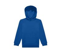 B&C ID.333 Long-Sleeved Hoodie in Blue | Size: 3-4 Years B&C Blue 3-4 Years