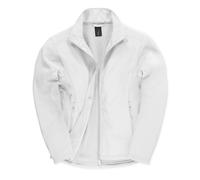 B&C ID.701 Soft Shell Jacket in White | Size: Small B&C White S