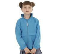 B&C JK950 Children's Sirocco Lightweight Jacket Purple - Size 5-6 Years