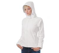 B&C JW937 B&C Womens Hooded Softshell Black - Size: XL Colour: XL