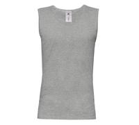 B&C Men's Athletic Move Tank Top in Grey | Size: XL B&C Grey XL