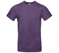B&C Men's #E190 Tee, Radiant Purple, XL. TU03T