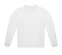 B&C Men's ID.222 Crew Neck Sweatshirt in White | Size: XS B&C White XS