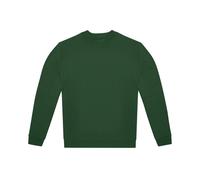 B&C Men's ID.332 Crew Neck Sweatshirt in Bottle Green | Size: XS B&C Bottle Green XS