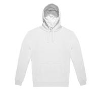 B&C Men's ID.333 Hoodie in White | Size: XS B&C White XS