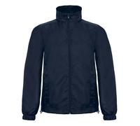 B&C Men's ID.601 Windbreaker in Navy | Size: Large B&C Navy L