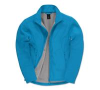 B&C ID.701 Soft Shell Jacket in Bright Blue | Size: 2XL B&C Bright Blue 2XL