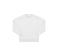 B&C Men's Influence Crew Neck Sweatshirt in White | Size: XS B&C White XS
