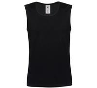 B&C Men's Move Sleeveless Athletic Sports Vest Top in Black | Size: 2XL B&C Black 2XL