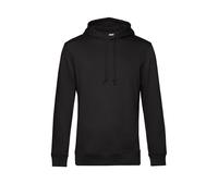 B&C Men's Plain Hoodie in Jet Black | Size: 2XL B&C Jet Black 2XL