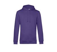 B&C Men's Plain Hoodie in Purple | Size: Small B&C Purple S