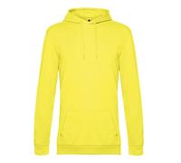 B&C Men's Plain Pale Pink Hoodie in Lime | Size: 3XL B&C Lime 3XL