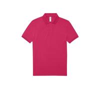 B&C Men's Polo Shirt in Fuchsia | Size: 3XL B&C Fuchsia 3XL