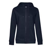 B&C Men's Queen Full Zip Hoodie in Navy | Size: 3XL B&C Navy 3XL