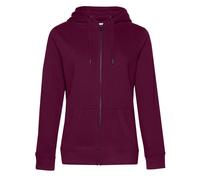 B&C Men's Queen Full Zip Hoodie in Red | Size: Medium B&C Red M