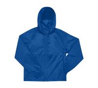 B&C Men's Reset Windbreaker in Blue | Size: XL B&C Blue XL