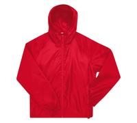 B&C Men's Reset Windbreaker in Red | Size: 2XL B&C Red 2XL
