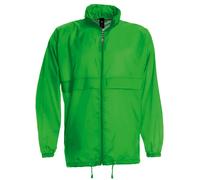 B&C Mens Sirocco Windbreaker Jacket Outdoor Winter Warm Coat Full Zip