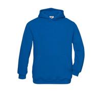 B&C Plain Hoodie in Blue | Size: 3-4 Years B&C Blue 3-4 Years