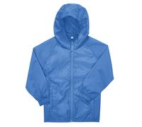 B&C Reset Windbreaker in Aqua | Size: 7-8 Years B&C Aqua 7-8 Years