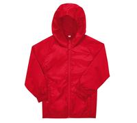 B&C Reset Windbreaker in Red | Size: 9 Years B&C Red 9 Years