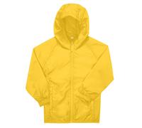 B&C Reset Windbreaker in Yellow | Size: 7-8 Years B&C Yellow 7-8 Years