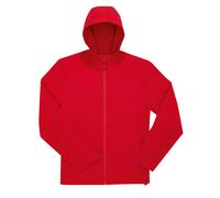 B&C Men's Reset 3 Layer Hooded Soft Shell Jacket in Red | Size: Small B&C Red S