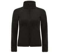 B&C Womens Hooded 3-Layer Softshell Winter Jacket Outdoor Warm Coat