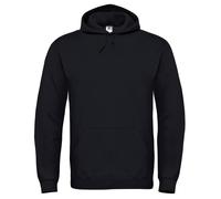 B&C Women's Hooded Sweatshirt Hoodie in Black | Size: Large B&C Black L
