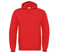 B&C Women's Hooded Sweatshirt Hoodie in Red | Size: XL B&C Red XL