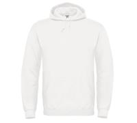 B&C Women's Hooded Sweatshirt Hoodie in White | Size: 4XL B&C White 4XL